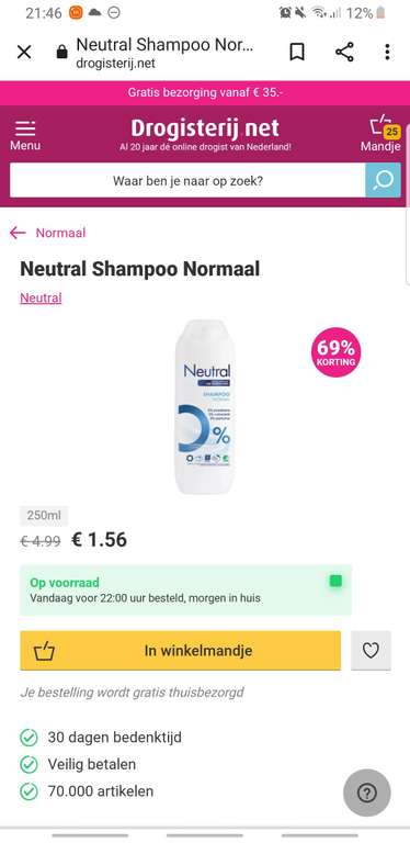 Neutral Shampoo 1,56