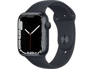 APPLE Watch Series 7 Cellular 45 mm middernacht aluminium / middernacht sportband