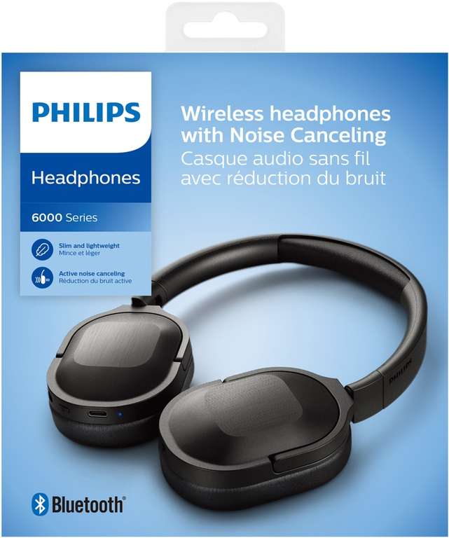 Philips TAH6506 Bluetooth Koptelefoon met Active Noise Cancelling @ Bol.com (externe verkoper)