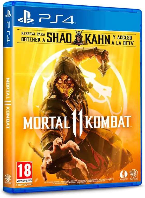 Mortal Kombat 11 (PS4) @Amazon ES