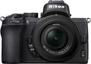 Nikon Z50 Systeemcamera + Nikkor Z DX 16-50mm f/3.5-6.3 VR Lens
