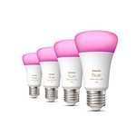 Philips Hue White & Color Ambiance E27 Pack van 4