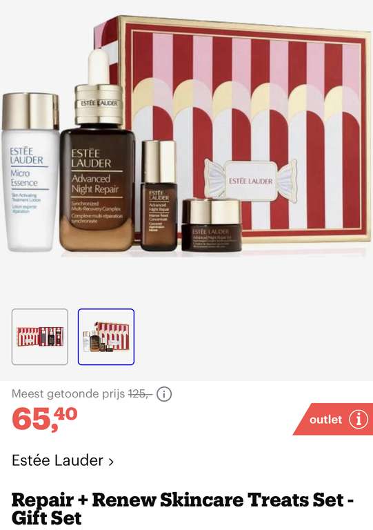 [bol.com] Repair + Renew Skincare Treats Set - Gift Set Estee Lauder €39,37