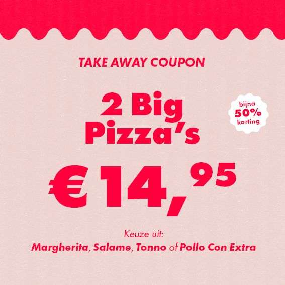 Coupons Happy Italy oa gratis 1 Kids menu bij een besteling.