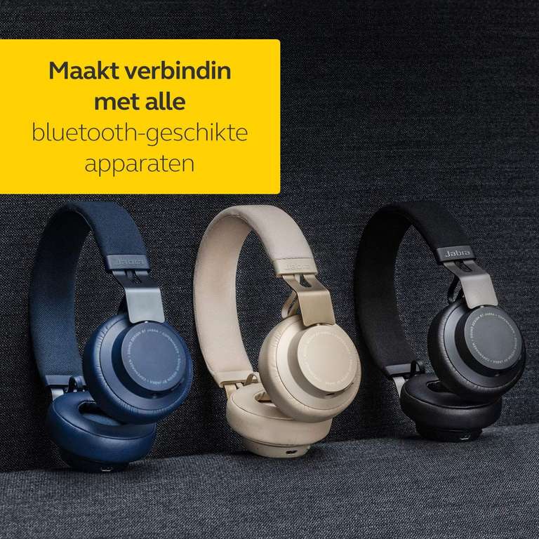 Jabra Move Style Edition On-Ear Bluetooth Koptelefoon – Marineblauw