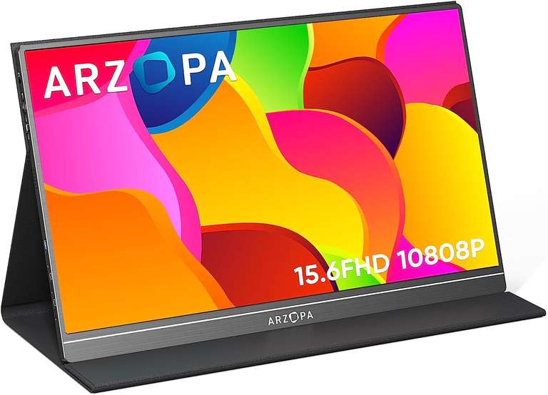 Arzopa portable monitor 15,6" S1 table USB-C, met voucher voor 96,84 euro