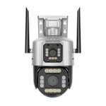 Sannce 2K WiFi dual-lens outdoor beveiligingscamera voor $69,99 @ Sannce