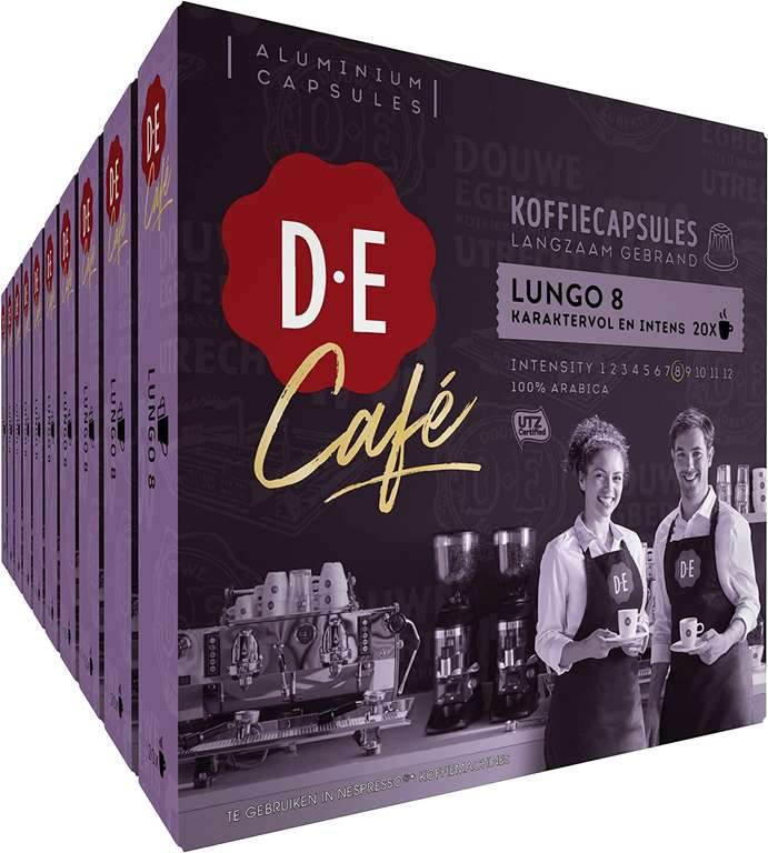 Douwe Egberts D.E Café Lungo 8 (200 Cups)