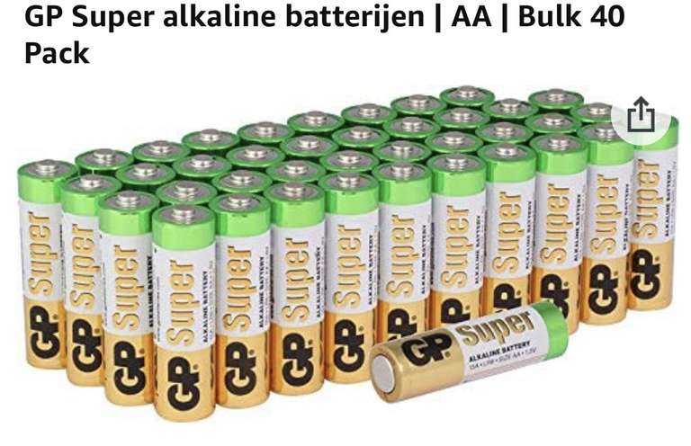 GP Super alkaline batterijen