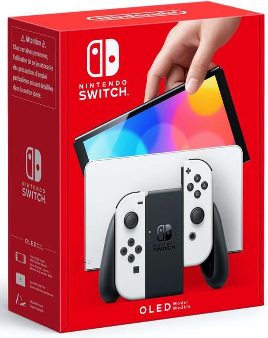 Nintendo Switch Console - OLED-model - Wit Bol.com
