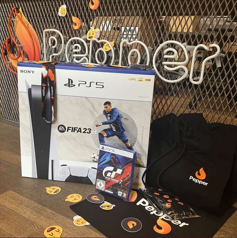 Win een PlayStation 5 met FIFA 23 en exclusieve Pepper-goodies!