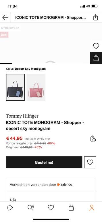 ICONIC TOTE MONOGRAM - Shopper