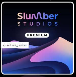 12 maanden gratis Slumber Studios Premium