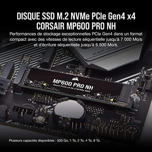 CORSAIR MP600 PRO 2TB - NVME/TLC