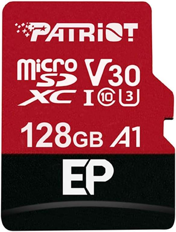 Patriot 128GB EP A1 U3 SDXC memory card 4,95 bij amazon NL