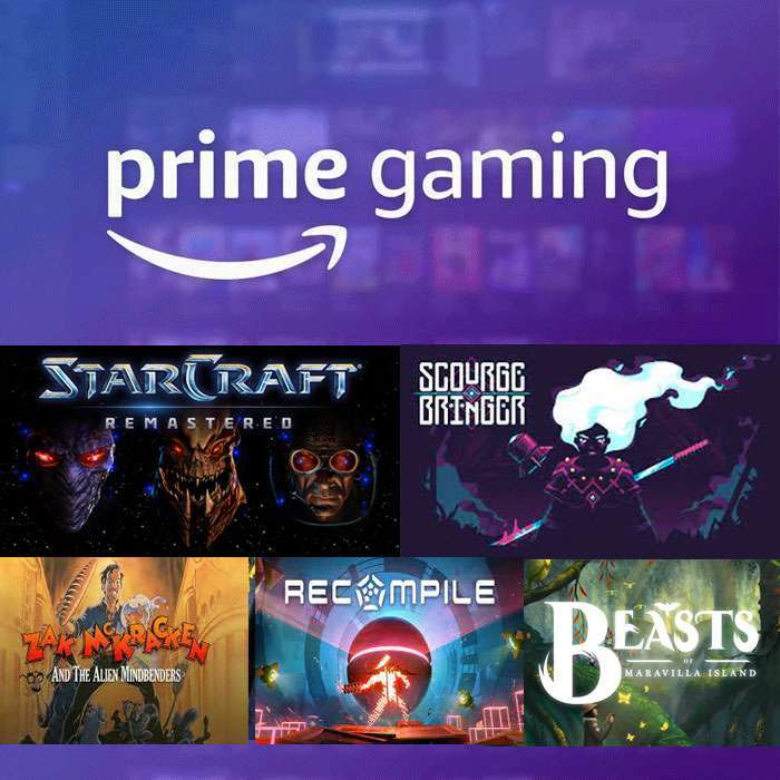 Amazon Prime Gaming - Augustus 2022