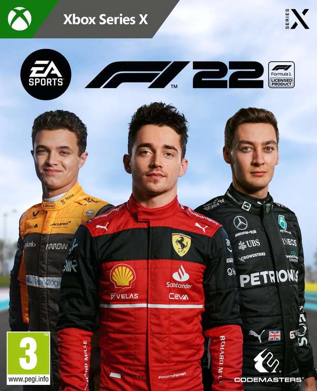 F1 22 Xbox series X