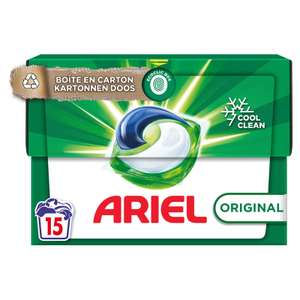 Ariel All-in-1 Pods Wasmiddelcapsules Original 15 Pods voor €3,79 @ Ochama