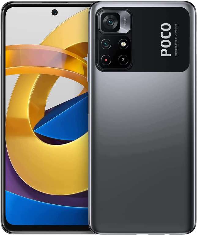 Poco M4 Pro, 6GB ram, 128GB opslag Zwart. Amazon Prime