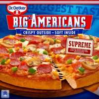 Alle Dr. Oetker Big Americans Pizza's 1+1 gratis @AH