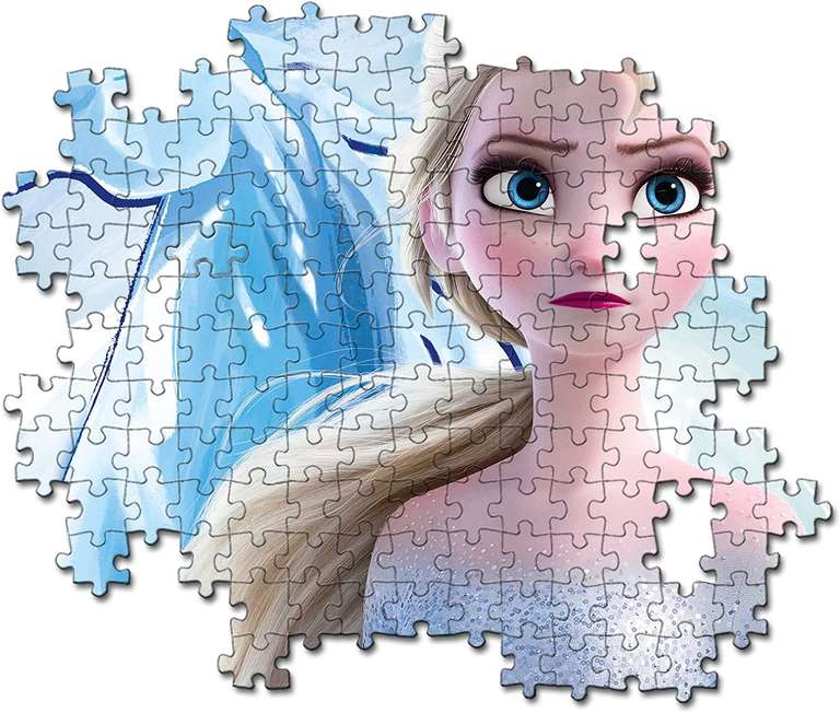 Clementoni 27127 Disney Frozen II (Queen) Supercolor Puzzle, 104 Parts, for Children from 6 years, Multi-Colored