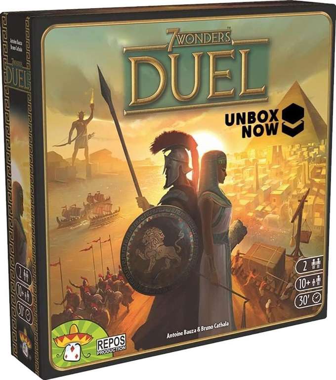 7 Wonders Duel - Stand-alone versie (kaartspel) van 7 Wonders voor 2 spelers