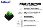 Razer BlackWidow V3 - Toetsenbord - Mechanisch - QWERTY - Groene Switch @bol.com