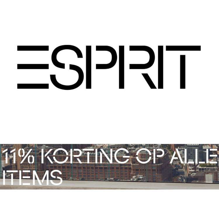 ESPRIT: 11% (extra) korting - sale + nieuwe collectie