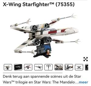 LEGO star wars x wing fighter 75355
