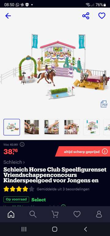 SCHLEICH 42440 Horse Club - Vriendschappenconcours