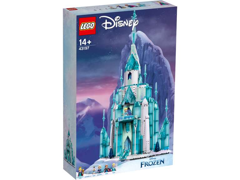 LEGO 43197 Het IJskasteel (Click&Collect LEGOLAND® Scheveningen) - Laagste ooit!