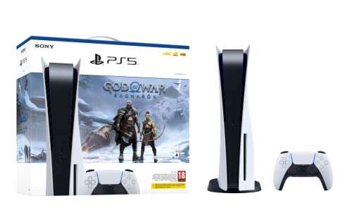 Sony Playstation 5 disc edition + God of War Ragnarök (PS5)