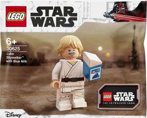 LEGO Star Wars 30625 Luke Skywalker figuur met blauwe melk