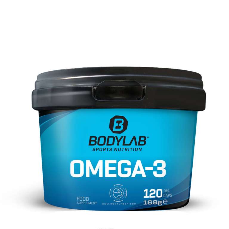 Whey Protein 1kg + Creatine Powder 500g + 120 Omega-3 capsules + 1 x Caffeine & L-Theanine (120 capsules) + shaker voor €49,33 @ Bodylab