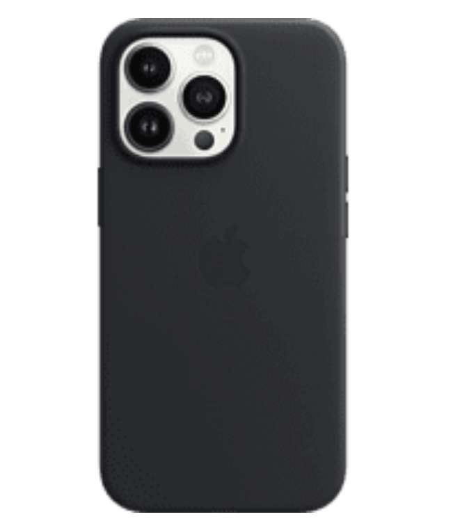 APPLE iPhone 13 Pro Leren Case MagSafe Middernacht