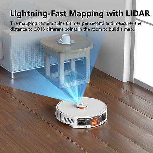 Imou L11 - LiDAR robotstofzuiger met dweilfunctie