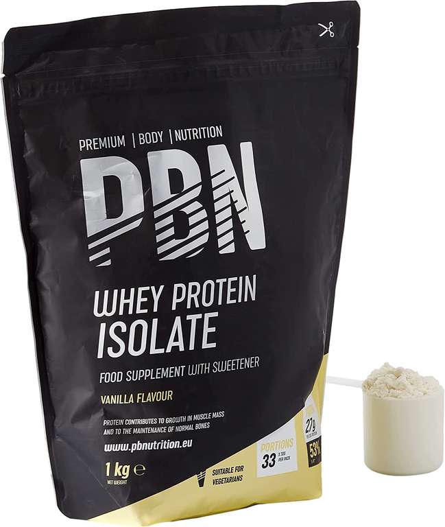 Premium Body Nutrition Whey-ISOLAT-poeder, 2,27 kg