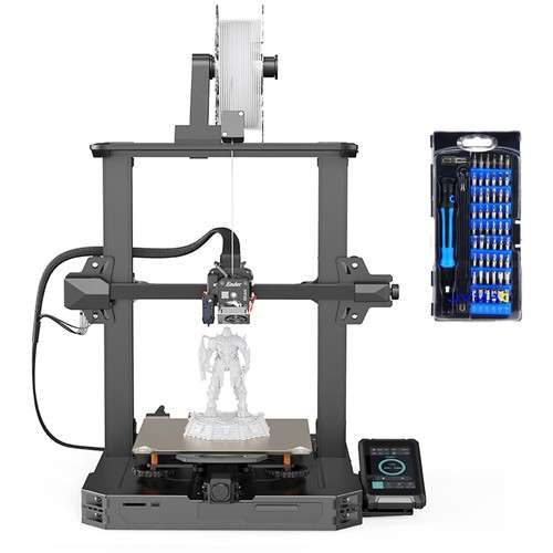 Creality Ender-3 S1 Pro 3D Printer + Precisie schroevendraaierset voor €382,38 @ Geekbuying