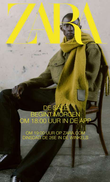 Zara Winter Sale - 25 december
