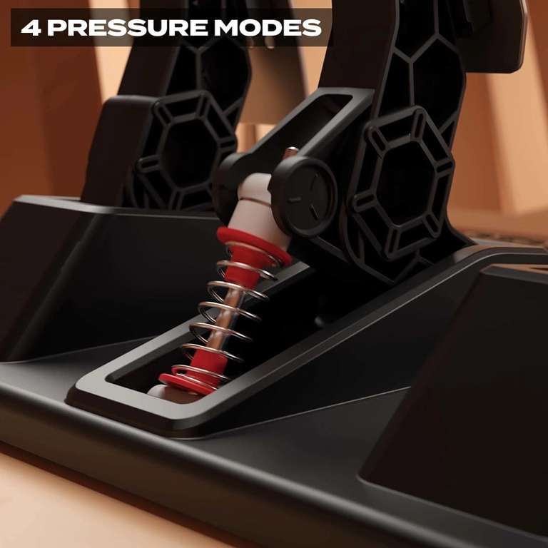 Thrustmaster T3PM, Magnetische pedalen