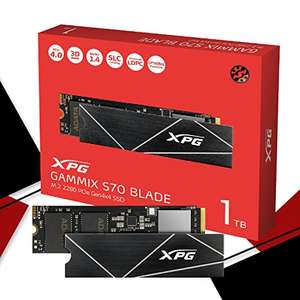 ADATA XPG GAMMIX S70 Blade 1TB PCIe Gen4x4 SSD met heatsink