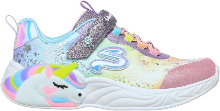 Skechers S-Lights Unicorn Dreams kinder sneakers voor €27,98 (€22,98 met ING Punten) @ Amazon NL