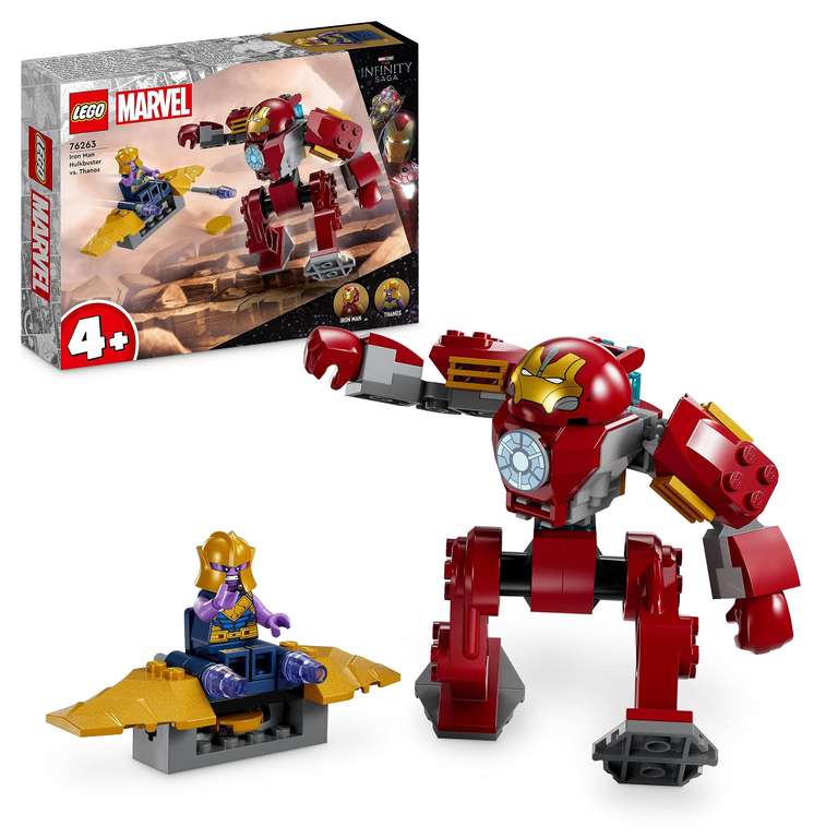 Lego Marvel 76263 Iron Man Hulkbuster vs Thanos 4+ set (Laagste prijs ooit)