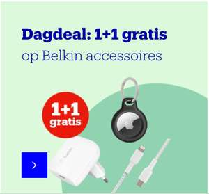 DagDeal Bol; Alléén vandaag: 1+1 gratis op Belkin telefoon accessoires