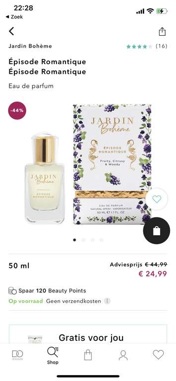 Épisode Romantique 50ml parfum