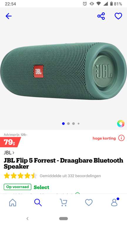 JBL Flip 5 speaker bluetooth.