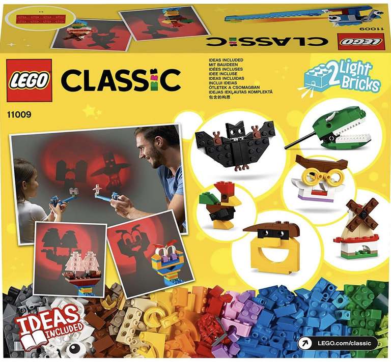 LEGO 11009 Classic Stenen en lichten Schaduwtheater Bouwset