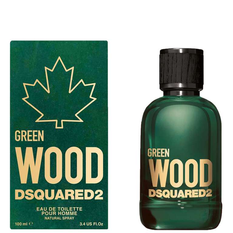 Dsquared2 Green Wood Eau de Toilette Spray 2x100 ml @ Allbeauty