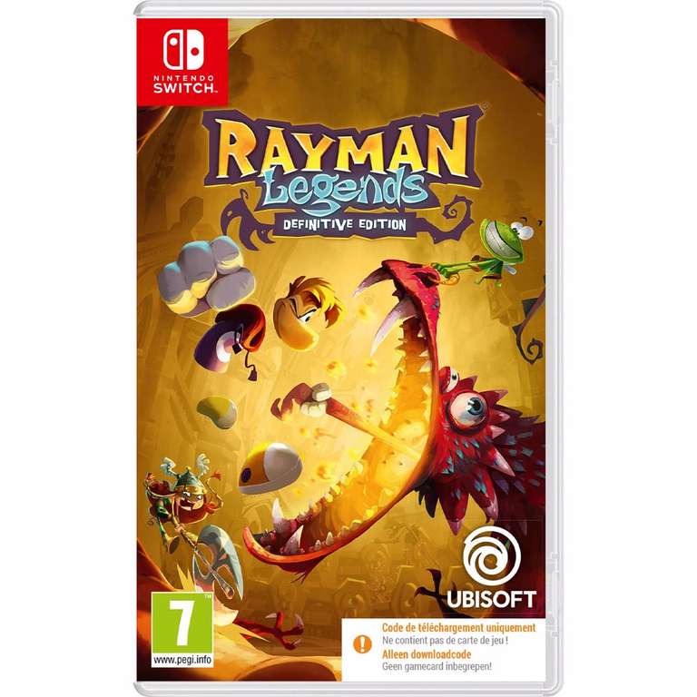 Rayman Legends: Definitive Edition Switch (Code in a box)
