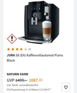 (Grensdeal DE) Jura S8 met gratis kaartkorting